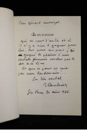 BOUHIER : Le jeu d'autant - Signed book, First edition - Edition-Originale.com