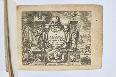 BOURGOGNE : Linguae vitia & Remedia emblematice expressa per illustrem ac Rever - First edition - Edition-Originale.com