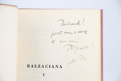 BOUTERON : Bedouck ou le talisman de Balzac - Libro autografato, Prima edizione - Edition-Originale.com