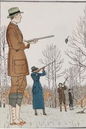 Battue d'automne. Costumes pour la chasse à tir (pl.4, La Gazette du Bon ton, 1912-1913 n°1) - Prima edizione - Edition-Originale.com