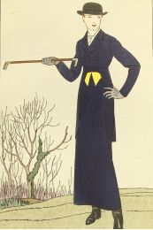 Costumes parisiens. Une Amazone (pl.126, Journal des Dames et des Modes, 1913 n°56) - Erste Ausgabe - Edition-Originale.com