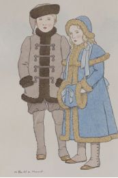 Claude et sa soeur. Pelisse et Douillette (pl.10, La Gazette du Bon ton, 1912-1913 n°2) - Edition Originale - Edition-Originale.com