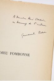 BOVE : Adieu Fombonne - Libro autografato, Prima edizione - Edition-Originale.com