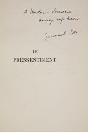 BOVE : Le pressentiment - Signiert, Erste Ausgabe - Edition-Originale.com