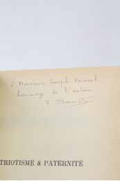 BOVERAT : Patriotisme et paternité - Signed book, First edition - Edition-Originale.com