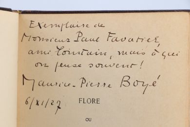 BOYE : Flore ou le langage des roses - Signed book, First edition - Edition-Originale.com