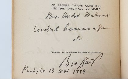 BRASSAÏ : Histoire de Marie - Signiert, Erste Ausgabe - Edition-Originale.com