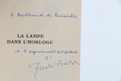 BRETON : La Lampe dans l'horloge - Signed book, First edition - Edition-Originale.com