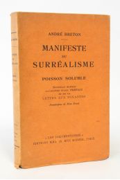 BRETON : Manifeste du surréalisme. Poisson soluble - Erste Ausgabe - Edition-Originale.com