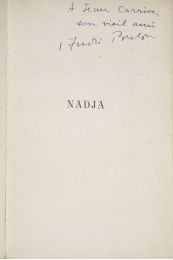 BRETON : Nadja - Autographe, Edition Originale - Edition-Originale.com
