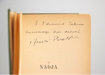 BRETON : Nadja - Libro autografato, Prima edizione - Edition-Originale.com