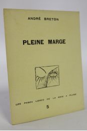 BRETON : Pleine marge - Erste Ausgabe - Edition-Originale.com