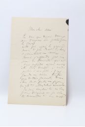 BRETON : Lettre autographe signée à propos de sa fille Virginie Demont-Breton - Signed book, First edition - Edition-Originale.com