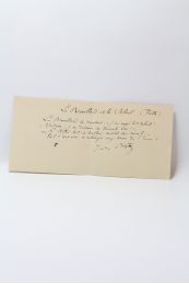 BRETON : Poème inédit autographe signé : Le brouillard et le soleil (fable) - Signed book, First edition - Edition-Originale.com