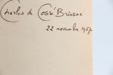BRISSAC : Les Brissac Maison de Cossé - Signiert, Erste Ausgabe - Edition-Originale.com