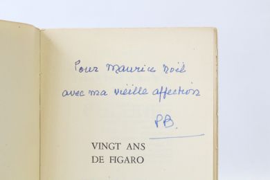 BRISSON : Vingt ans de Figaro 1938-1958 - Autographe, Edition Originale - Edition-Originale.com