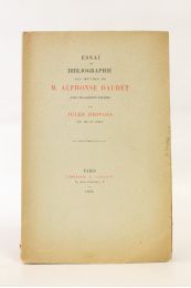 BRIVOIS : Essai de bibliographie des oeuvres de M. Alphonse Daudet avec fragments inédits - Autographe, Edition Originale - Edition-Originale.com