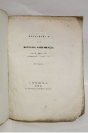 BROSSET : Monographie des monnaies arméniennes - Prima edizione - Edition-Originale.com
