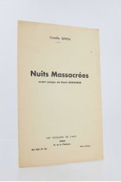 BRYEN : Nuits massacrées - Prima edizione - Edition-Originale.com