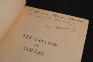 BUCHET : Les enfants de la colère - Signed book, First edition - Edition-Originale.com