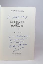 BURGESS : Le royaume des mécréants - Signed book, First edition - Edition-Originale.com