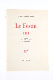 BURROUGHS : Le festin nu - Edition Originale - Edition-Originale.com