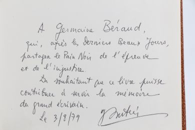 BUTIN : Henri Béraud - Autographe, Edition Originale - Edition-Originale.com