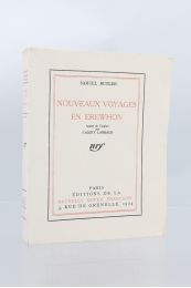 BUTLER : Nouveaux voyages en Erewhon - Erste Ausgabe - Edition-Originale.com