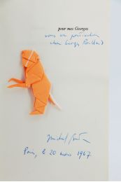 BUTOR : Portrait de l'artiste en jeune singe - Signed book, First edition - Edition-Originale.com