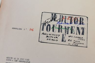 BUTOR : Tourmente N°1 - Signed book, First edition - Edition-Originale.com