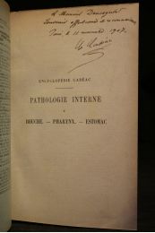 CADEAC : Pathologie interne : bouche-pharynx-estomac - Signiert - Edition-Originale.com