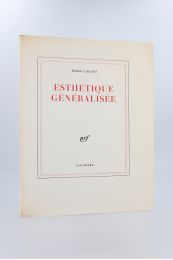 CAILLOIS : Esthétique généralisée - First edition - Edition-Originale.com