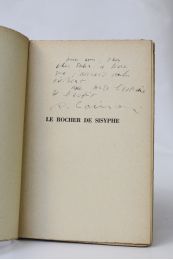 CAILLOIS : Le rocher de Sisyphe - Autographe, Edition Originale - Edition-Originale.com