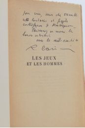 CAILLOIS : Les jeux et les hommes (le masque et le vertige) - Autographe, Edition Originale - Edition-Originale.com