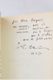CAILLOIS : Obliques précédé de Images, images... - Libro autografato, Prima edizione - Edition-Originale.com