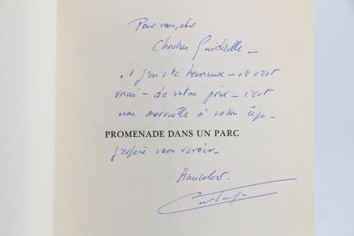 CALAFERTE : Promenade dans un parc - Signed book, First edition - Edition-Originale.com