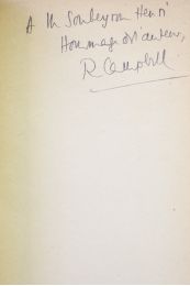 CAMPBELL : Jean-Paul Sartre ou une littérature philosophique - Signed book, First edition - Edition-Originale.com