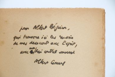 CAMUS : Actuelles II - Chroniques 1948-1953 - Libro autografato, Prima edizione - Edition-Originale.com