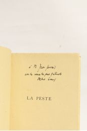 CAMUS : La peste - Signed book - Edition-Originale.com