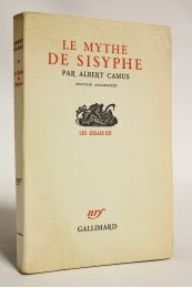 CAMUS : Le mythe de Sisyphe - Edition Originale - Edition-Originale.com