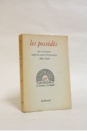 CAMUS : Les possédés - Erste Ausgabe - Edition-Originale.com