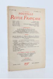 CAMUS : L'esprit confus - In La Nrf N°42 du 1er Juin 1956 - First edition - Edition-Originale.com