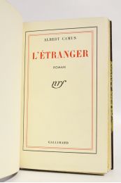 CAMUS : L'Etranger - First edition - Edition-Originale.com