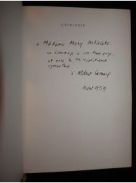 CAMUS : L'étranger - Signed book, First edition - Edition-Originale.com