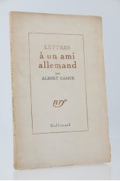 CAMUS : Lettres à un ami allemand - First edition - Edition-Originale.com