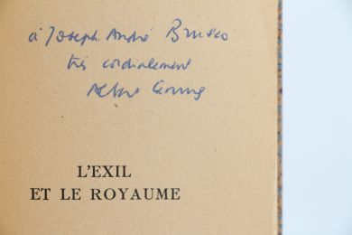 CAMUS : L'Exil et le Royaume - Signiert, Erste Ausgabe - Edition-Originale.com