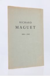 CAMUS : Richard Maguet 1896-1940 - First edition - Edition-Originale.com