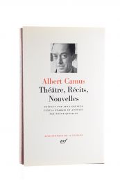 CAMUS : Théâtre. - Récits. - Nouvelles - Edition-Originale.com