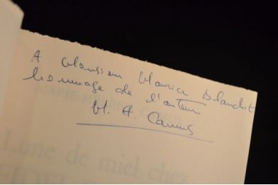 CAMUS : Lune de miel chez Fidel Castro - Autographe, Edition Originale - Edition-Originale.com
