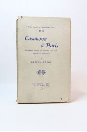 CAPON : Casanova à Paris - First edition - Edition-Originale.com